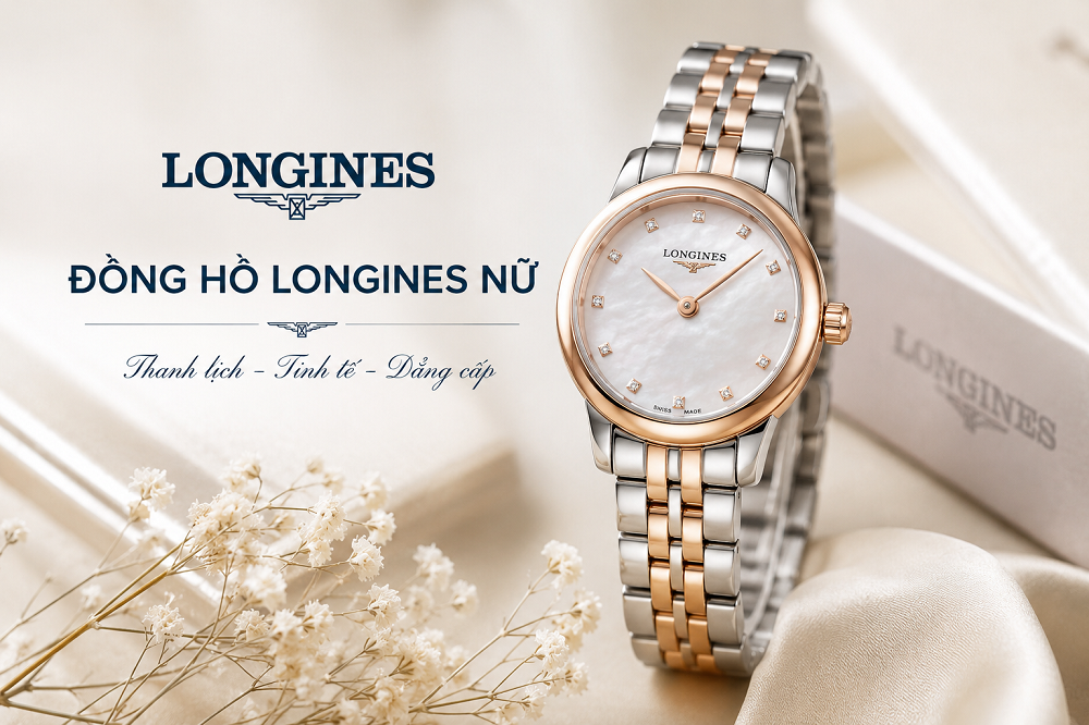 Dong ho longines cho nu